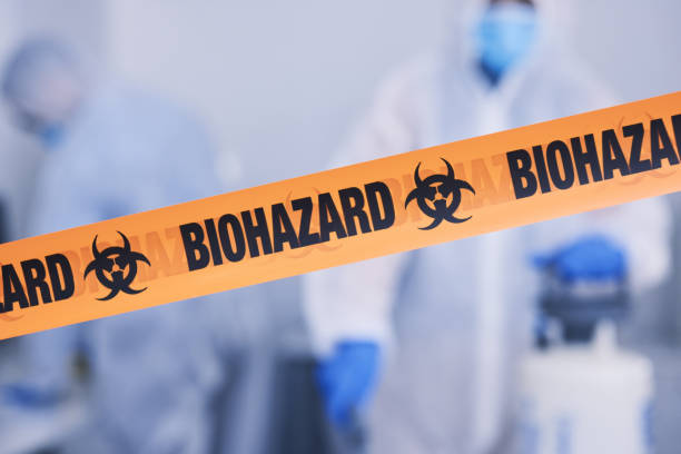 Professional Biohazard technician working in Cypress, CA